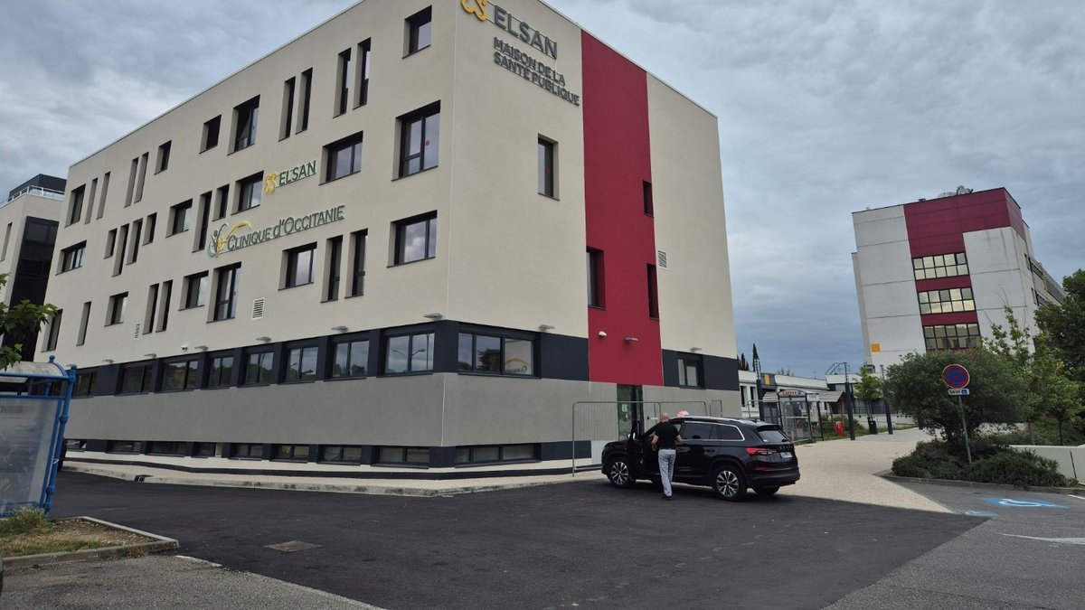 Bâtiment de la Clinique d'Occitanie à Muret en Haute-Garonne
